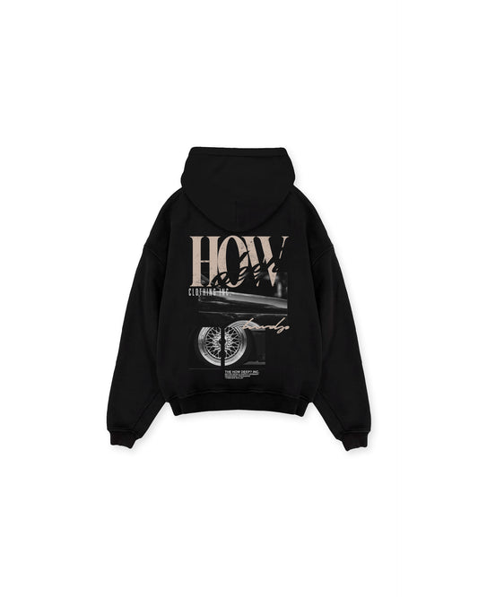 WHEEL PASSION - Premium Hoodie Schwarz