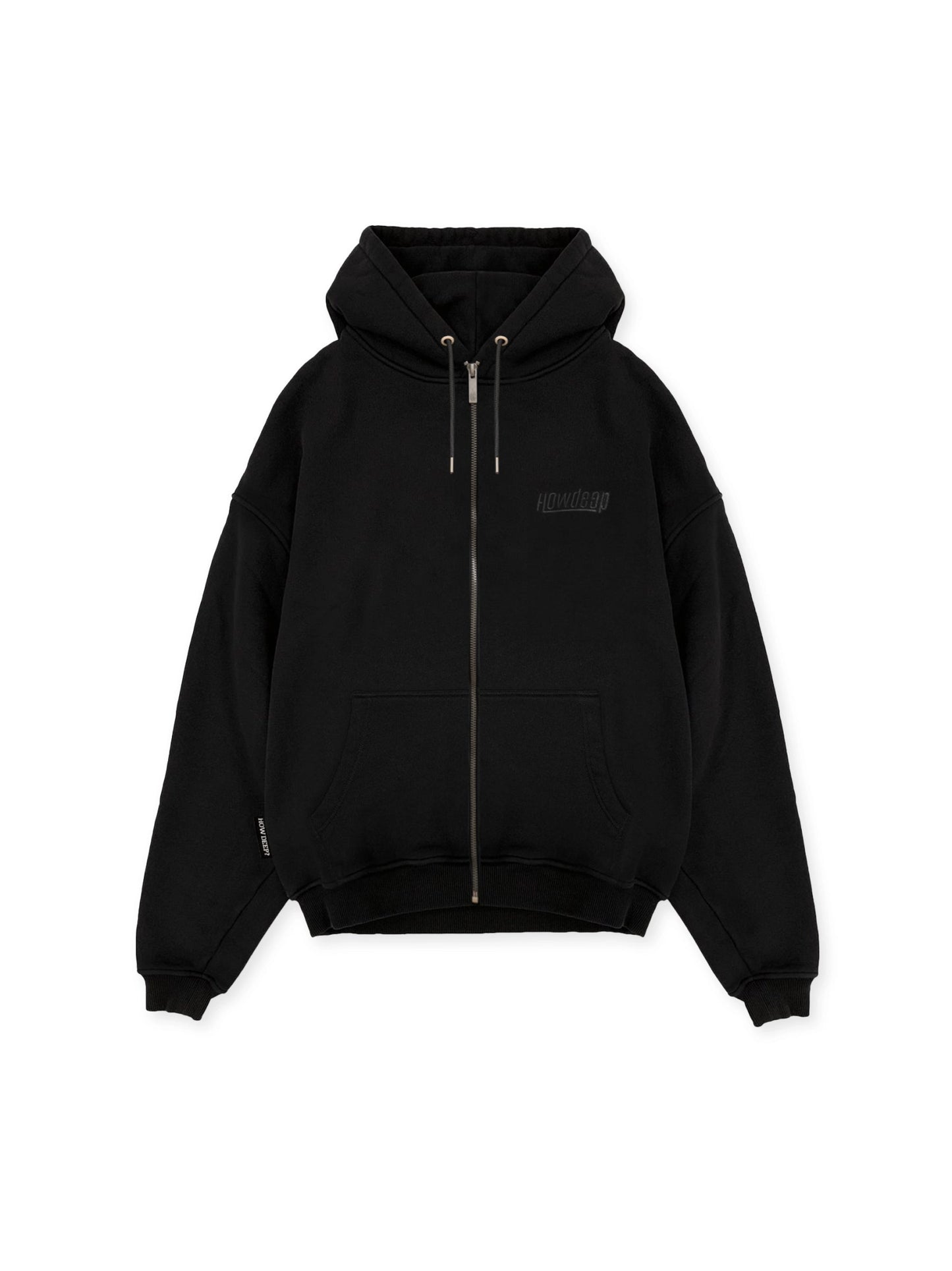 BLACK - Premium Zipper - HOW DEEP