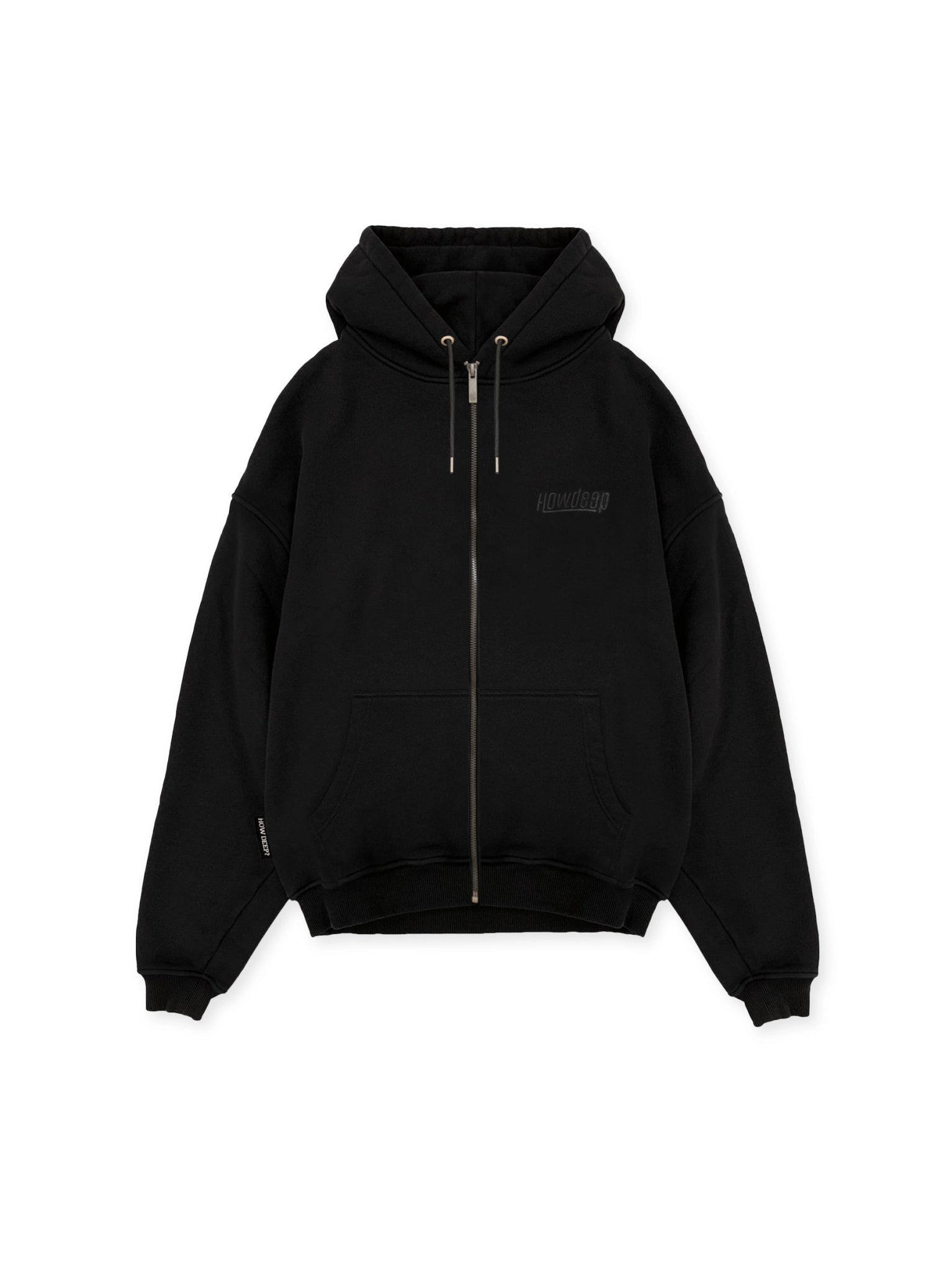 BLACK - Premium Zipper - HOW DEEP