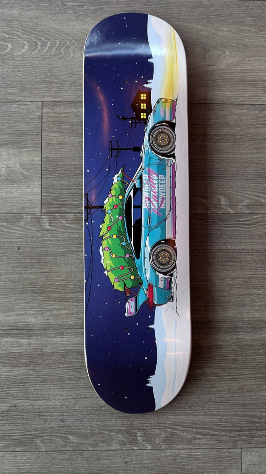 FAST CHRISTMAS FLATNOSE Limited Skatedeck - HOW DEEP