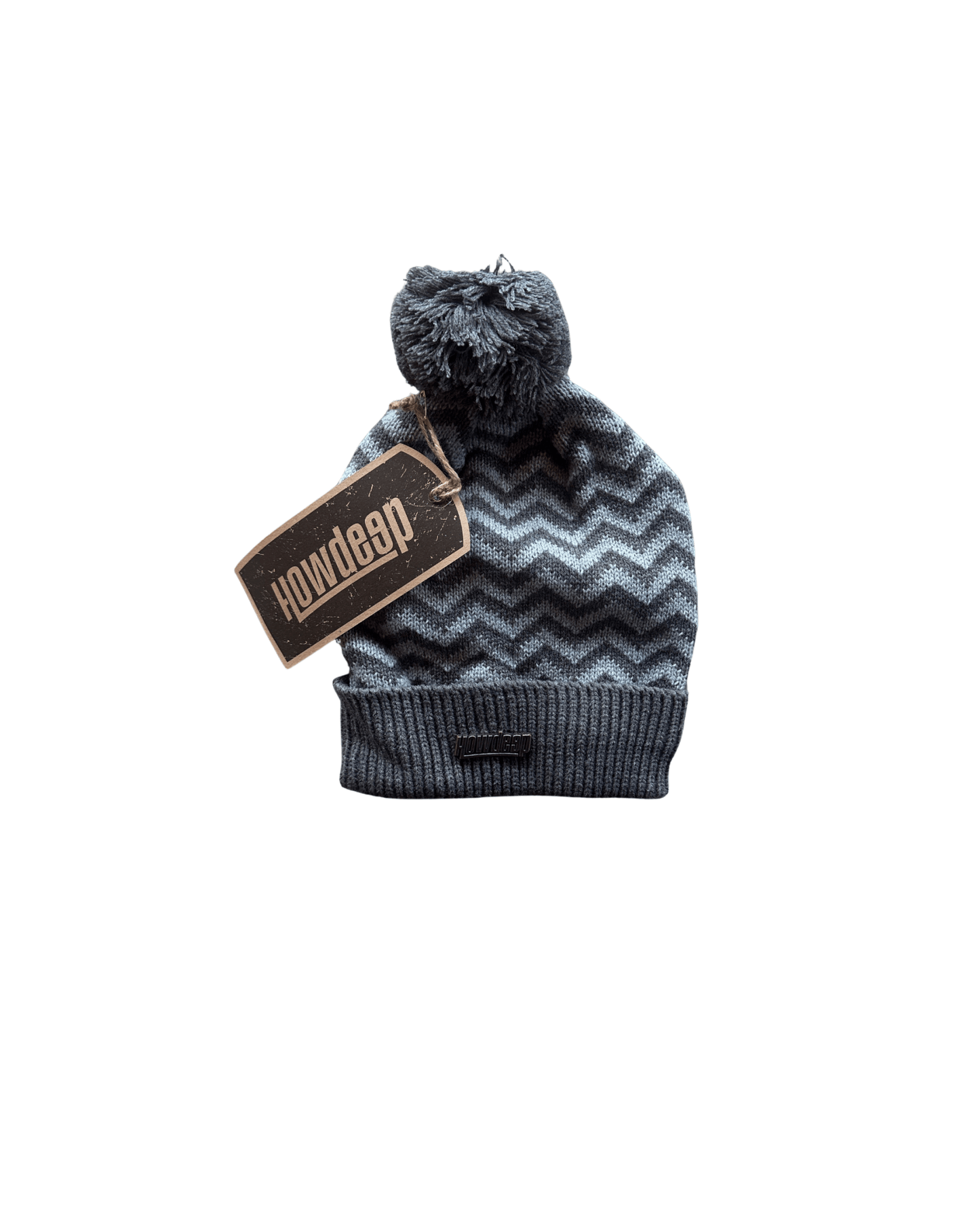 FISHBONE GREY - Limited Premium Beanie - HOW DEEP