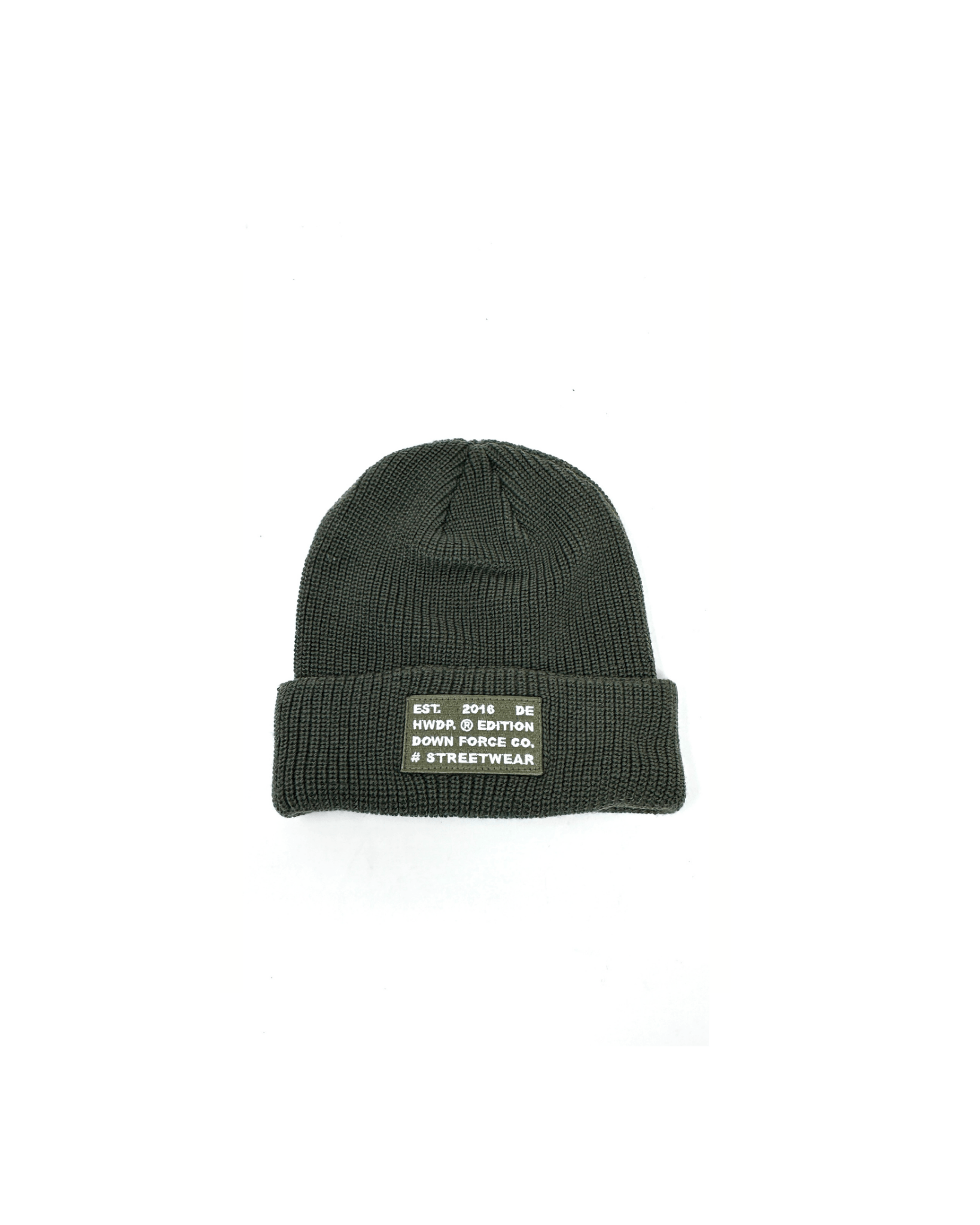 HD DARK OLIVE - Limited Premium Beanie - HOW DEEP
