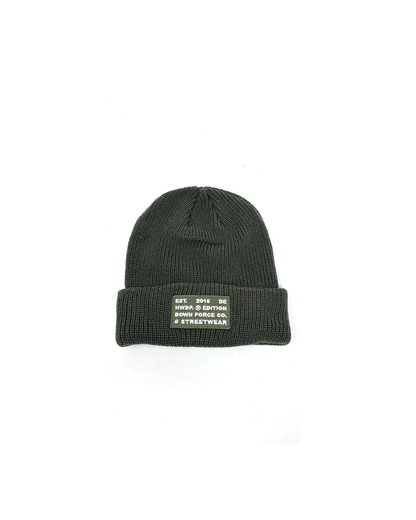 HD DARK OLIVE - Limited Premium Beanie - HOW DEEP