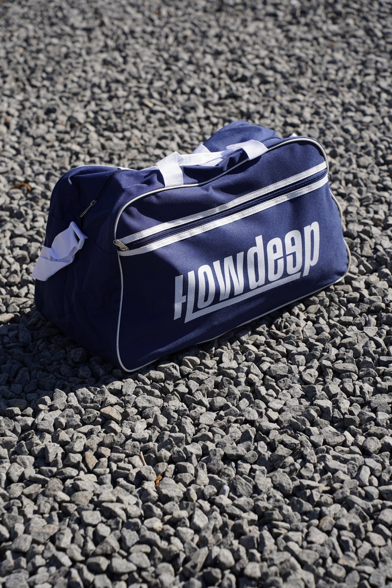 HOWDEEP Car Bag Premium - Tasche Blau Weiß - HOW DEEP