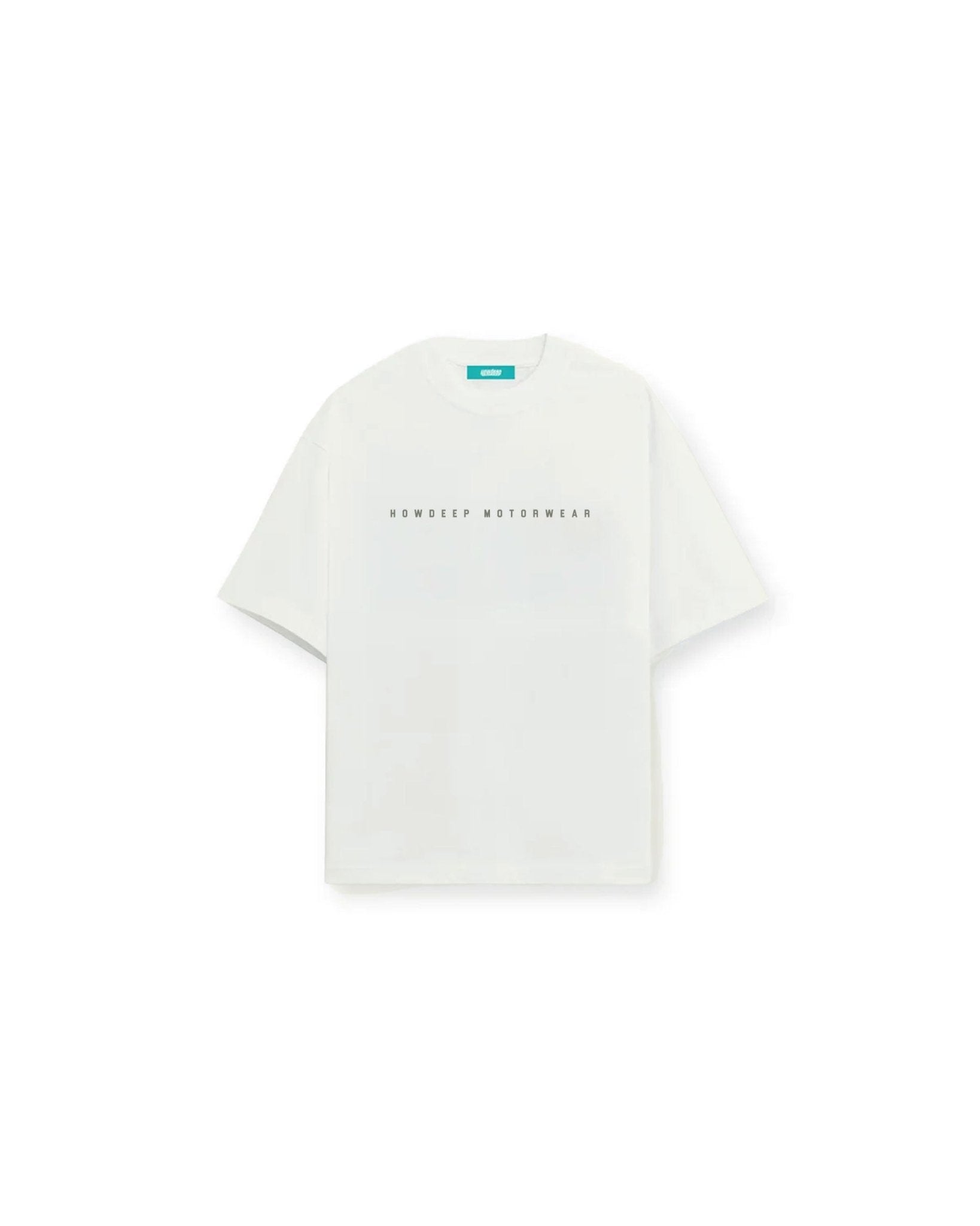 HOWDEEP HD Structure Shirt – Premium T-Shirt Weiß - HOW DEEP