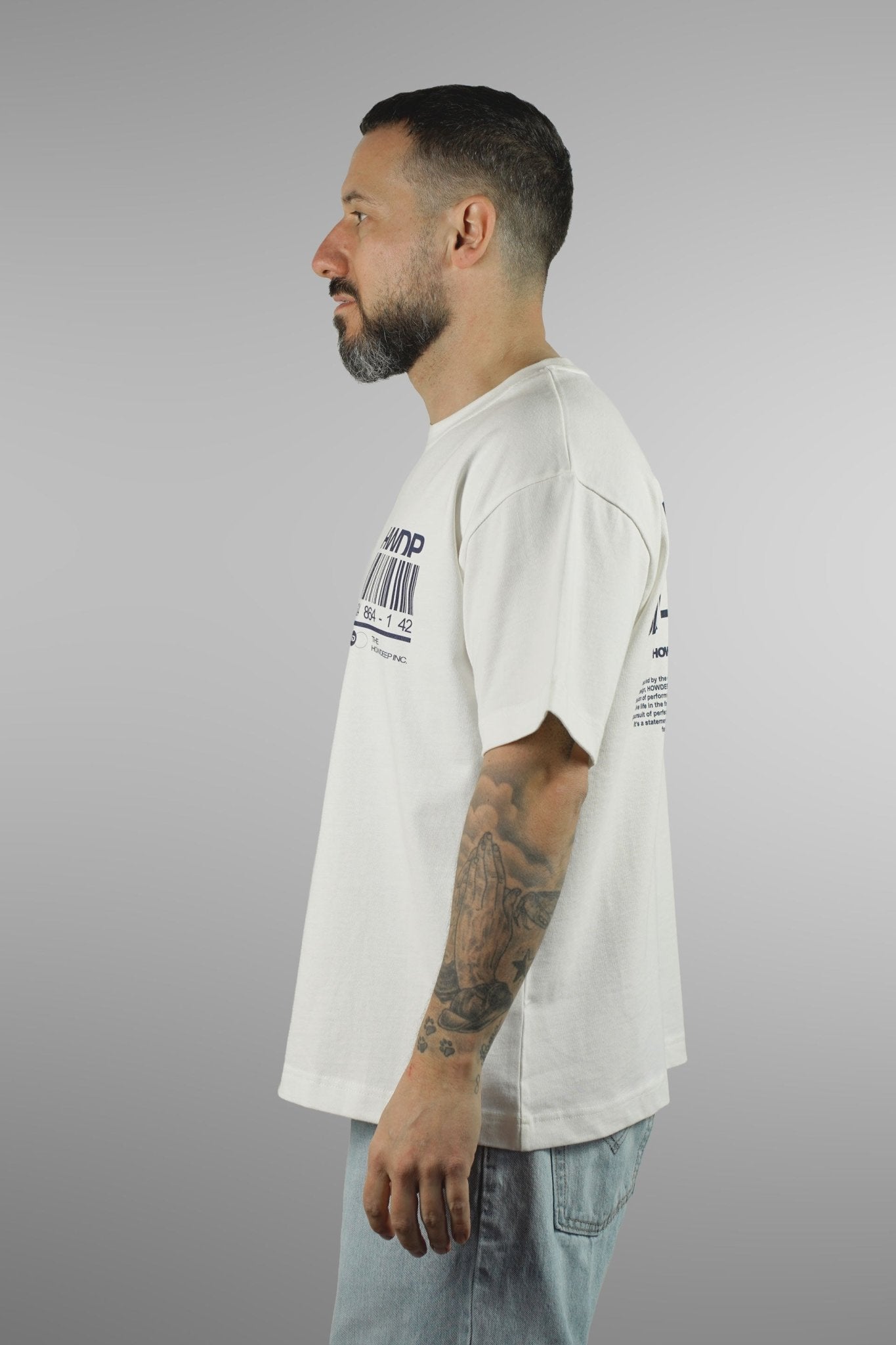 HOWDEEP HD16 Shirt – Premium T-Shirt Weiß - HOW DEEP
