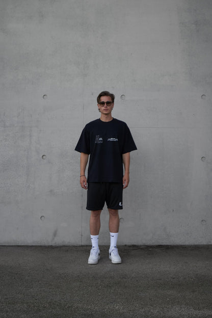 HWDP BLACK MESH SHORT - HOW DEEP