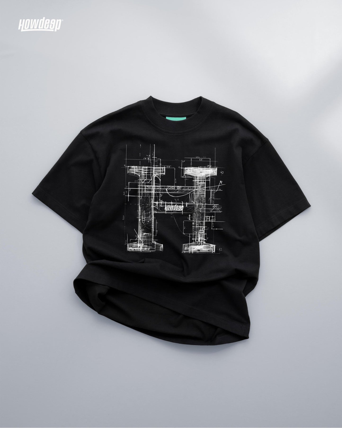 HWDP LINES BLACK - HOW DEEP