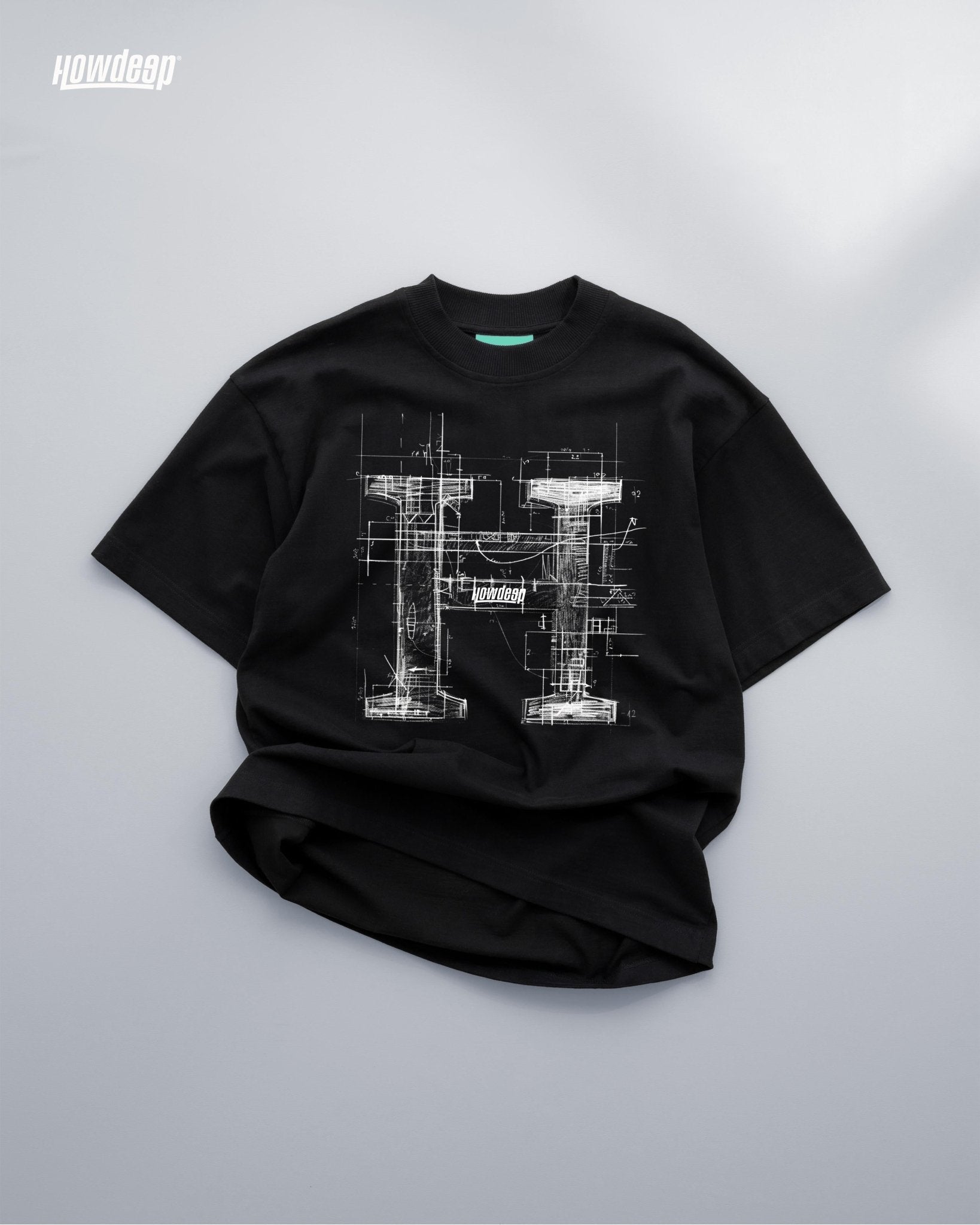 HWDP LINES BLACK - HOW DEEP