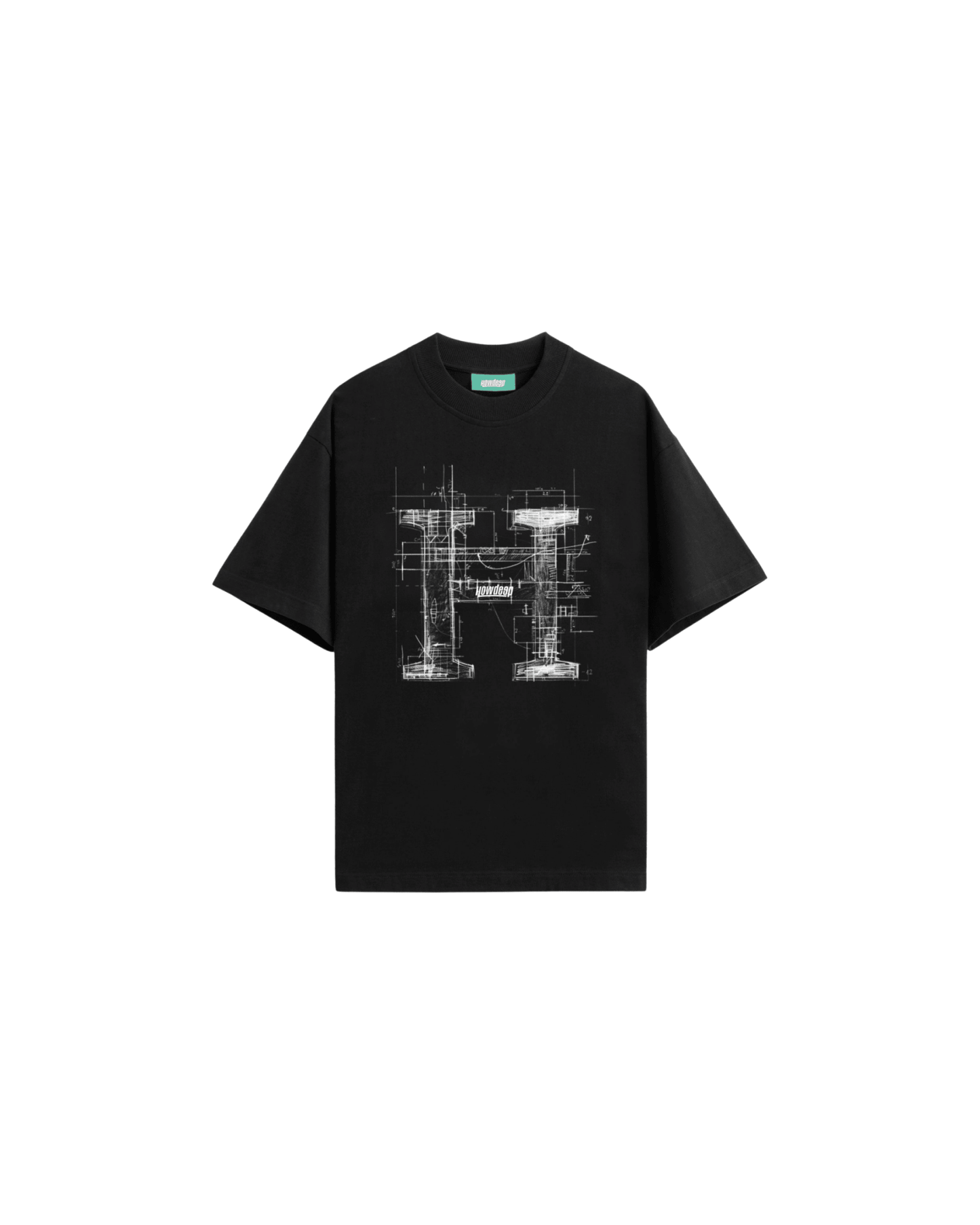HWDP LINES BLACK - HOW DEEP