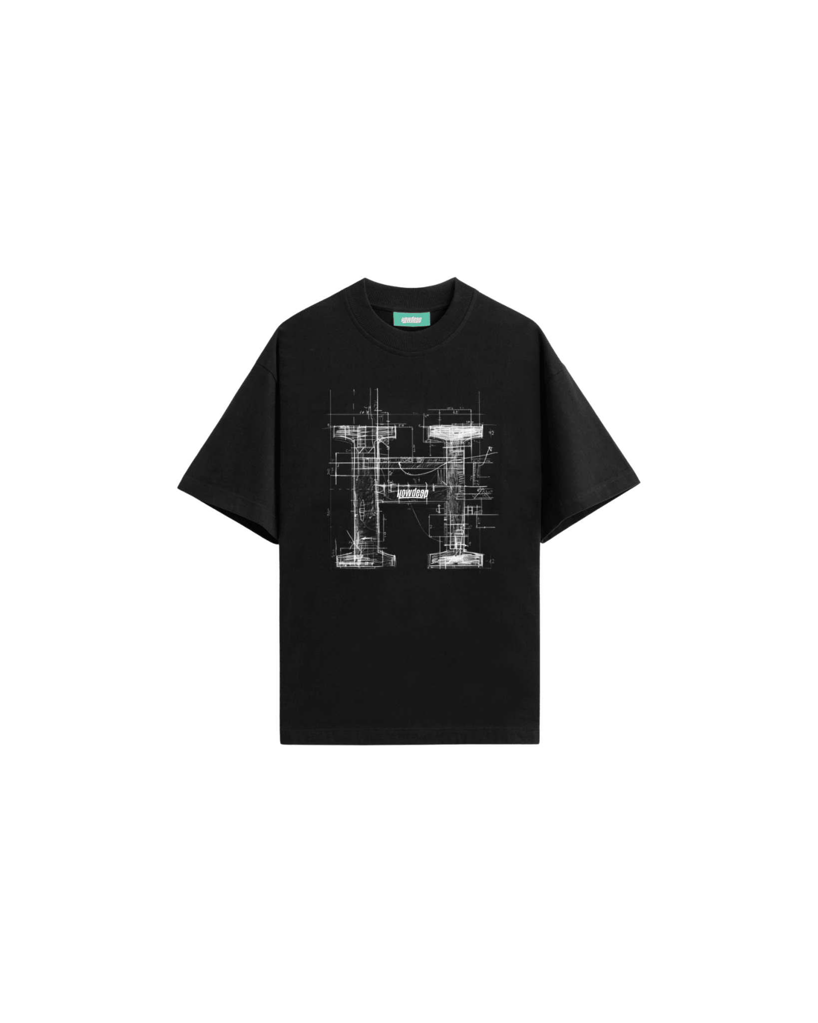 HWDP LINES BLACK - HOW DEEP