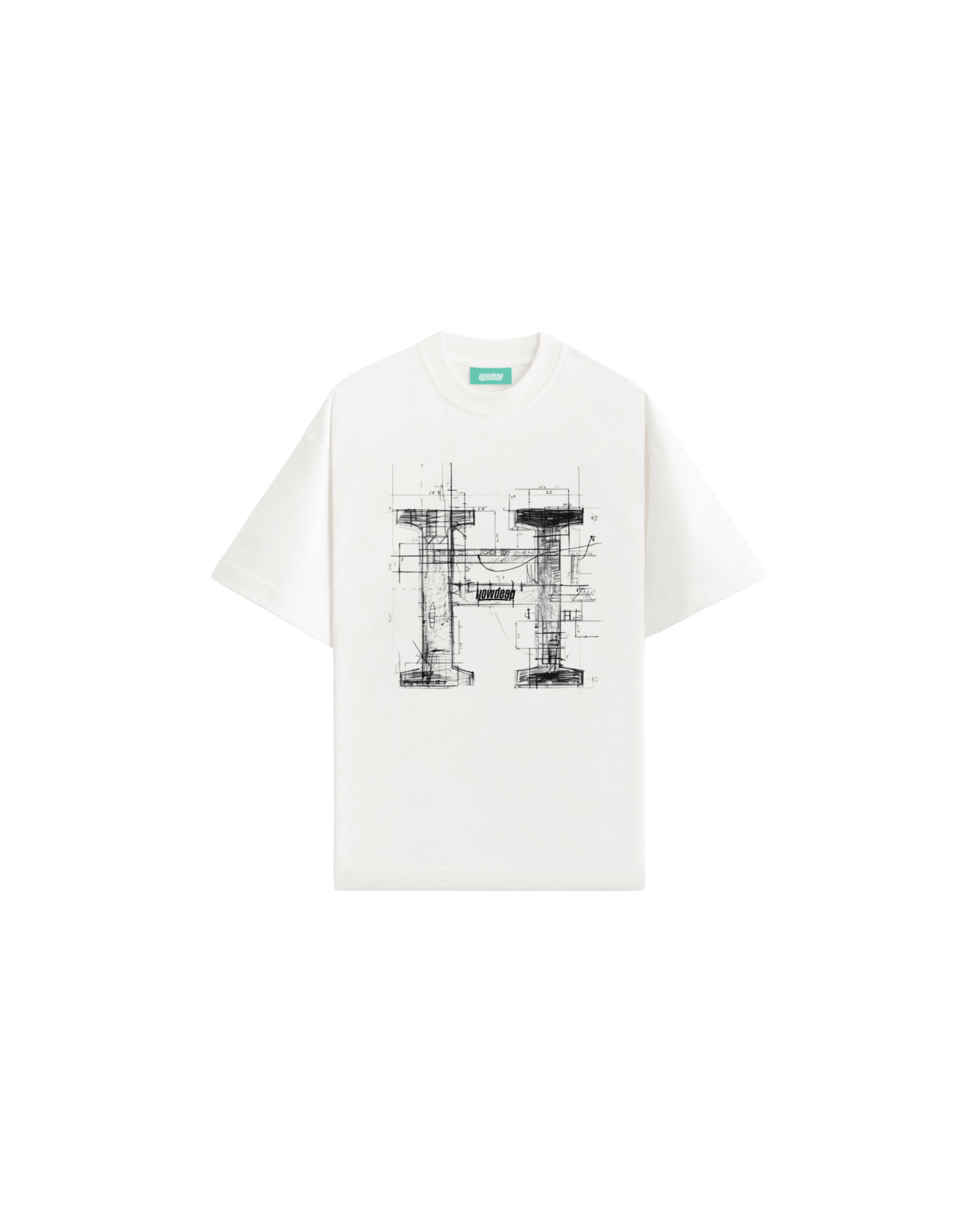 HWDP LINES WHITE - HOW DEEP