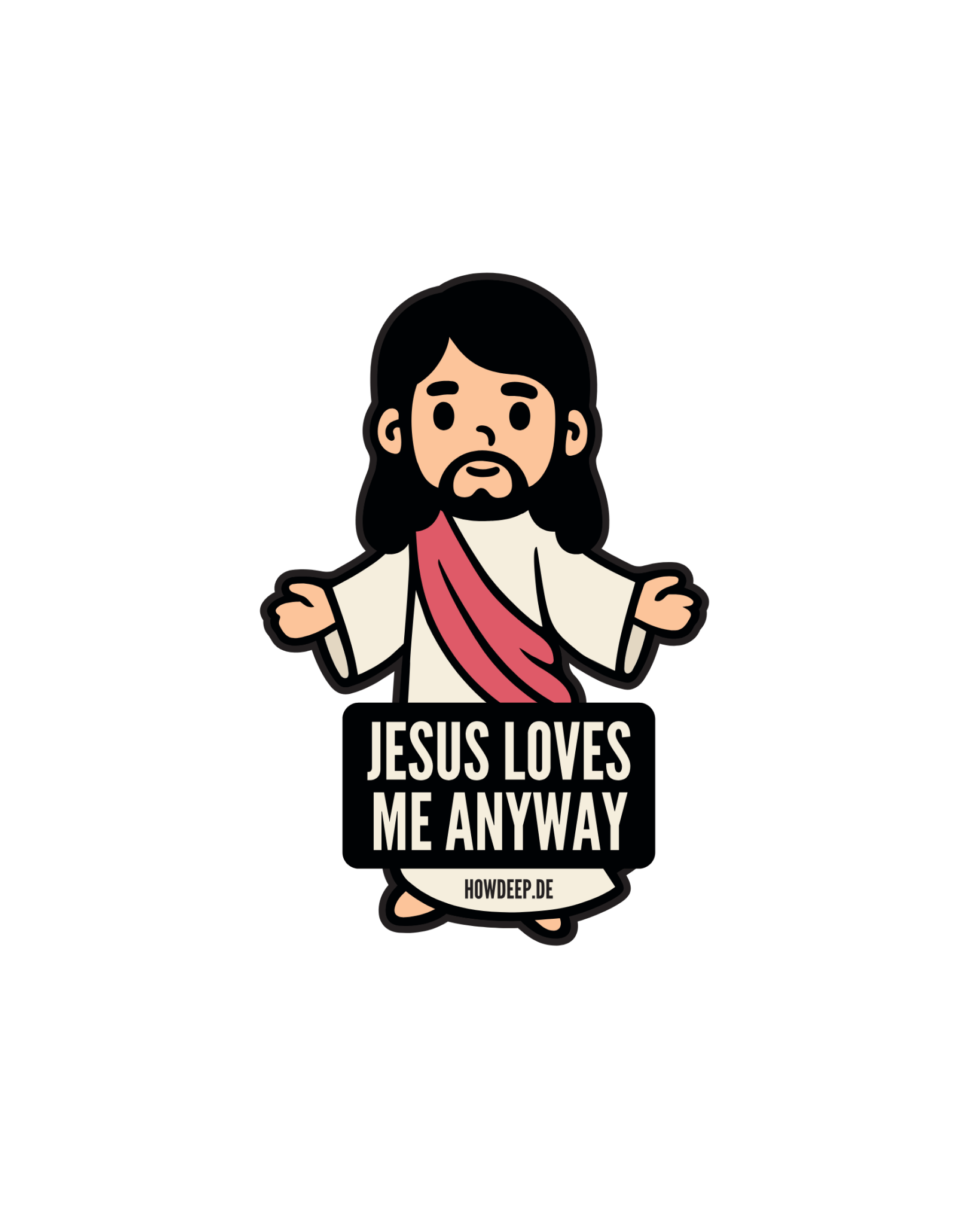 Jesus - Airfreshener - HOW DEEP