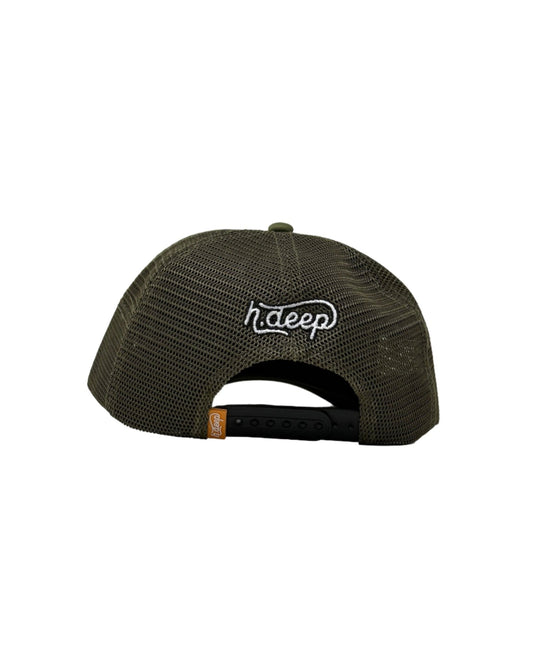 MESH GRÜN - Limited Snapback - HOW DEEP