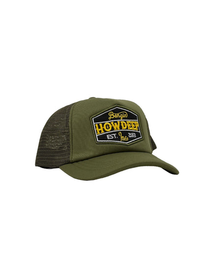 MESH GRÜN - Limited Snapback - HOW DEEP