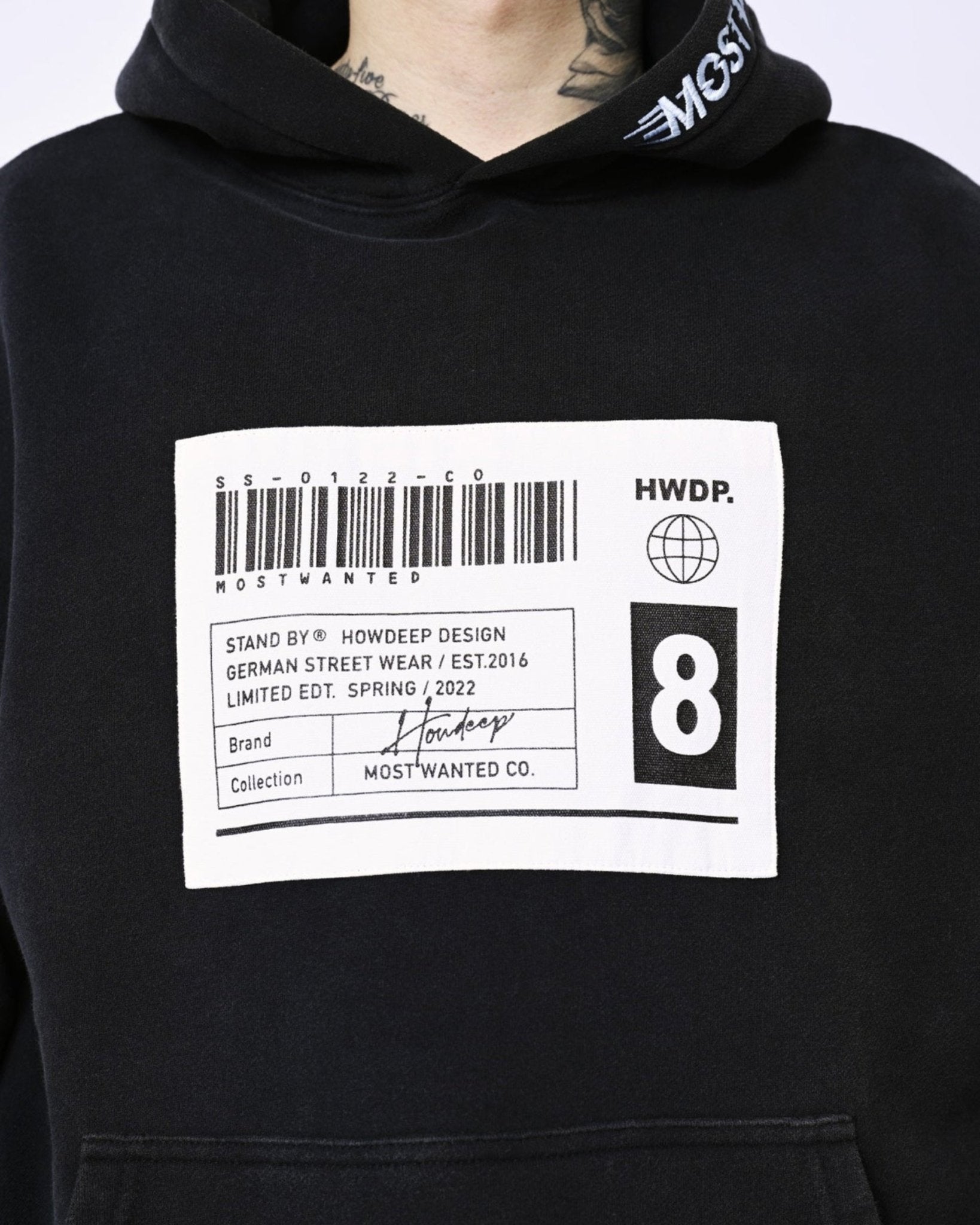 MOST WANTED - Premium Hoodie - HOW DEEP