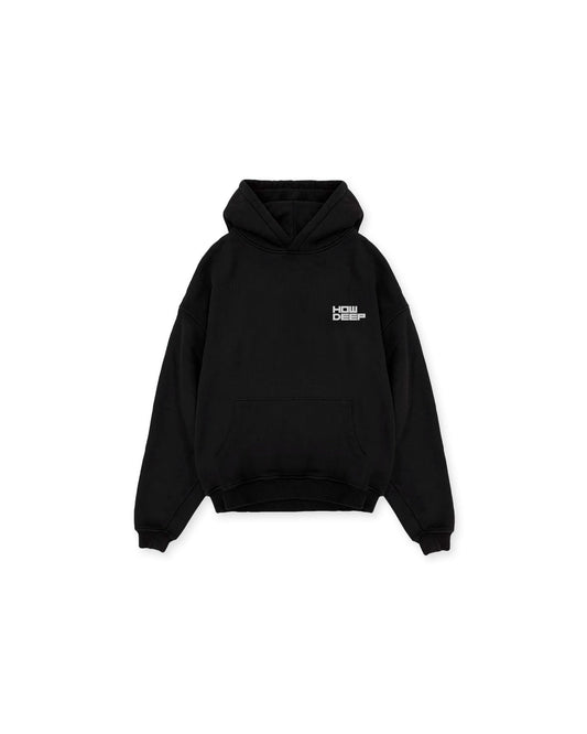 NEED MONEY BLACK - Premium Hoodie - HOW DEEP