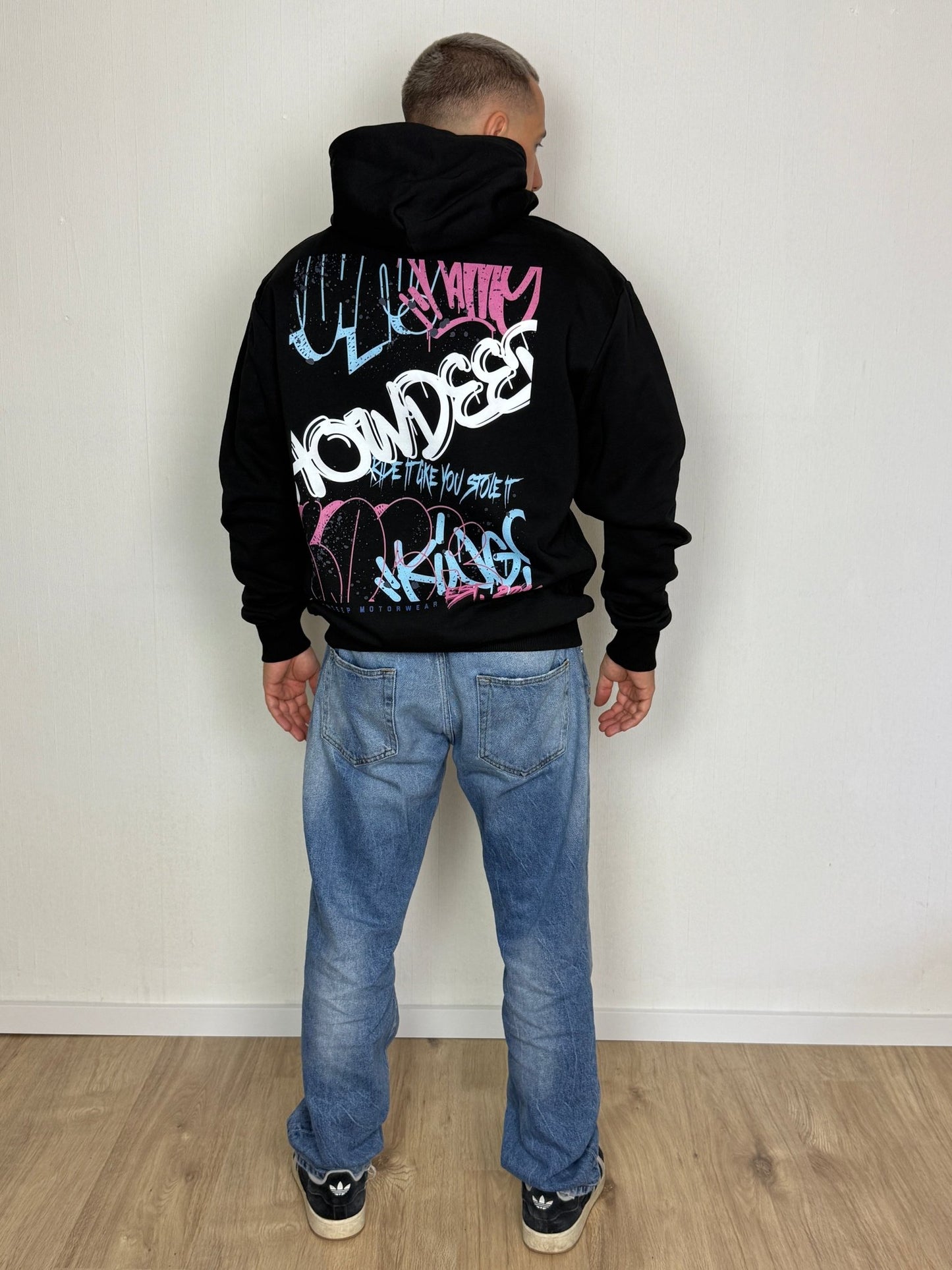 RAGE BLACK - Premium Hoodie - HOW DEEP