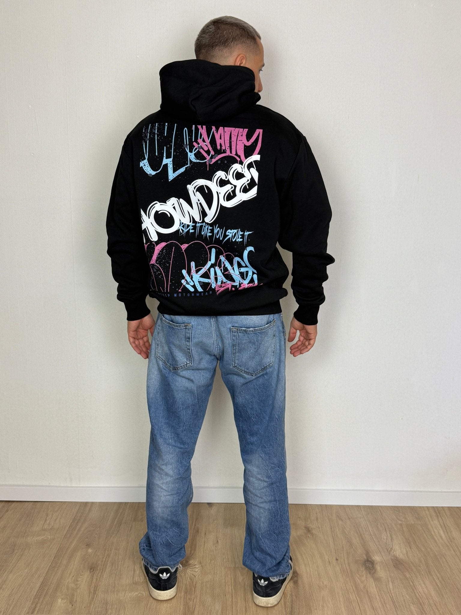 RAGE BLACK - Premium Hoodie - HOW DEEP