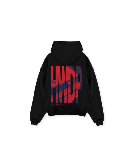 REPEAT E DREIßIG BLACK - Premium Hoodie - HOW DEEP