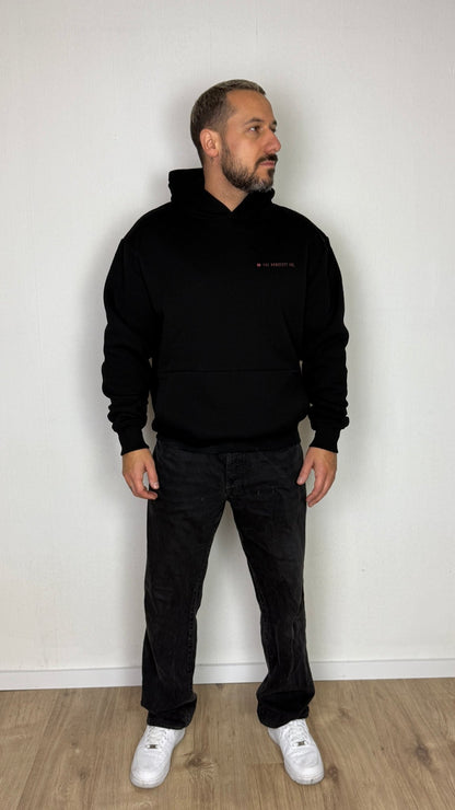 REPEAT E DREIßIG BLACK - Premium Hoodie - HOW DEEP