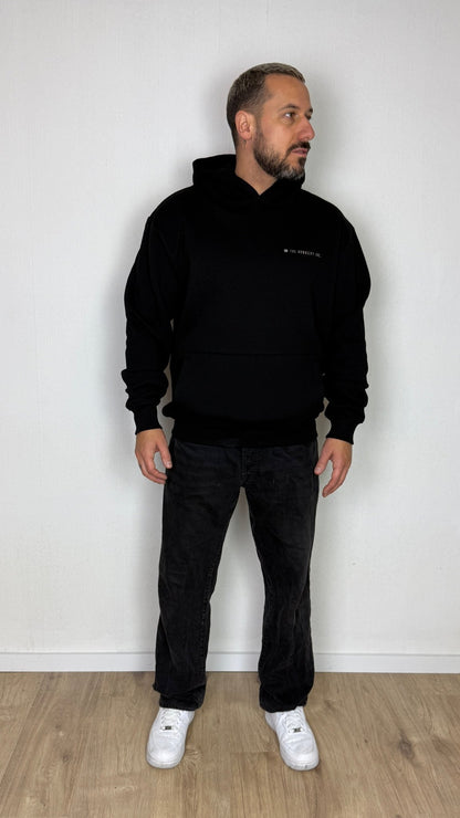REPEAT EVO BLACK - Premium Hoodie - HOW DEEP