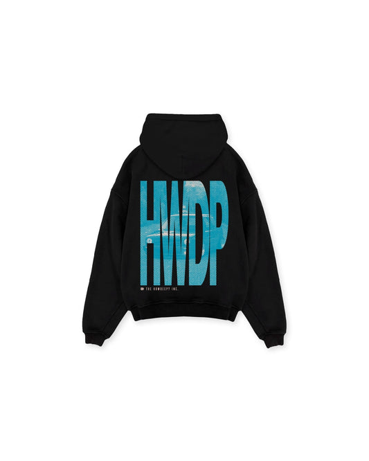 REPEAT MK2 BLACK - Premium Hoodie - HOW DEEP
