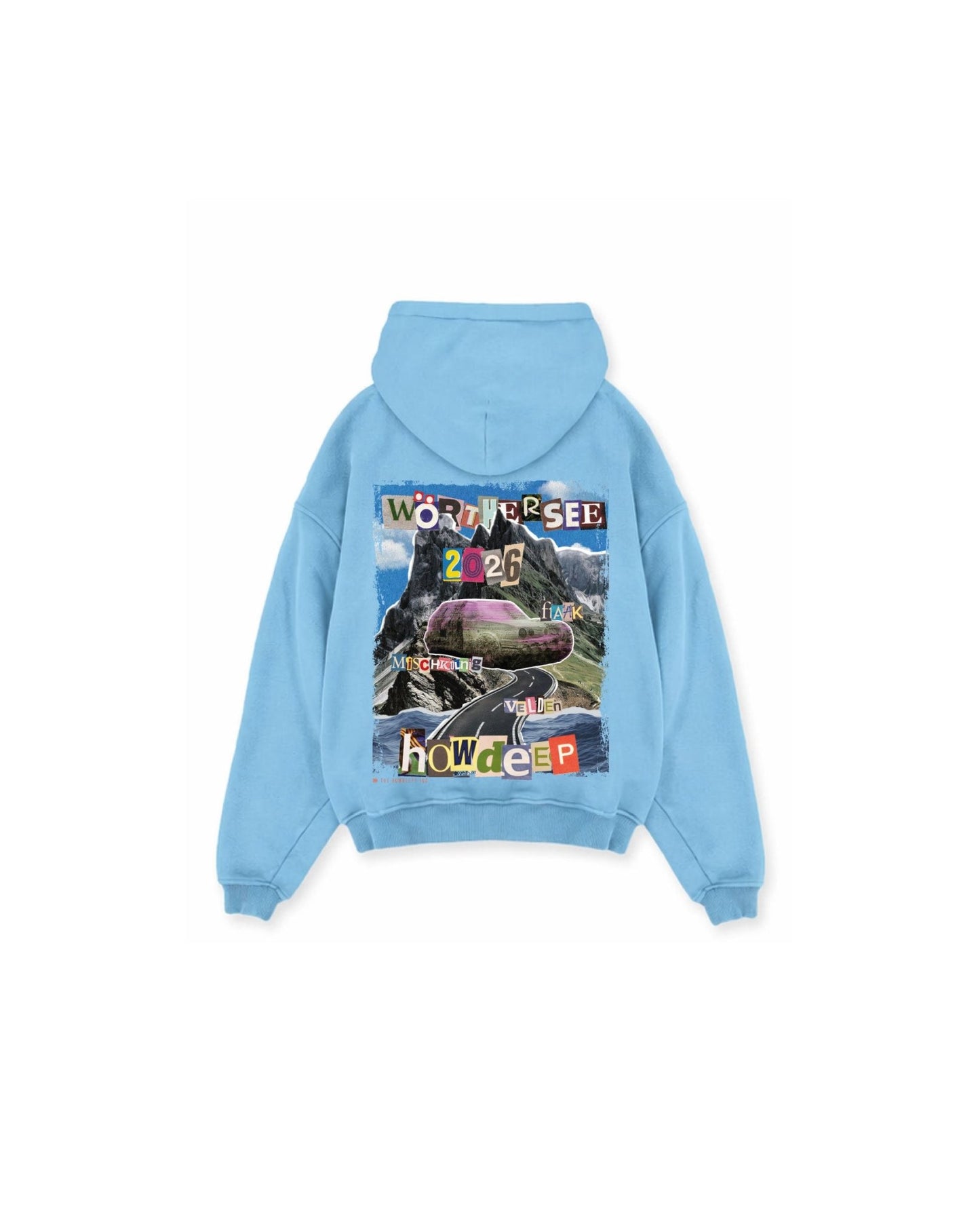 SEEFAHRER – Oversized Hoodie Blue - HOW DEEP