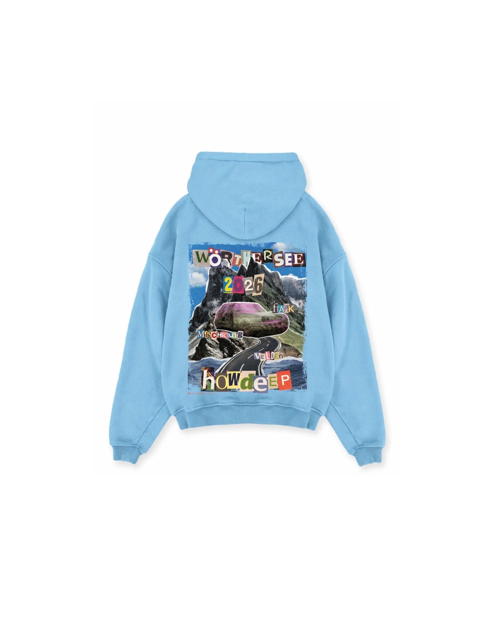 SEEFAHRER – Oversized Hoodie Blue - HOW DEEP