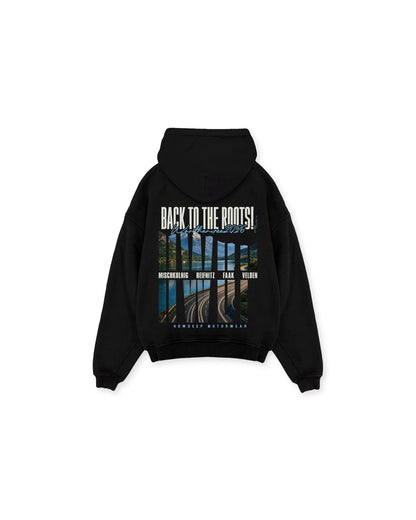 SEEFIEBER - Premium Hoodie Schwarz - HOW DEEP