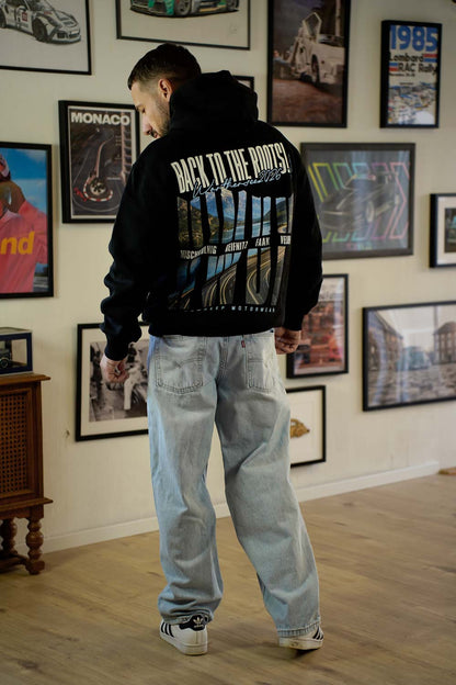 SEEFIEBER - Premium Hoodie Schwarz - HOW DEEP