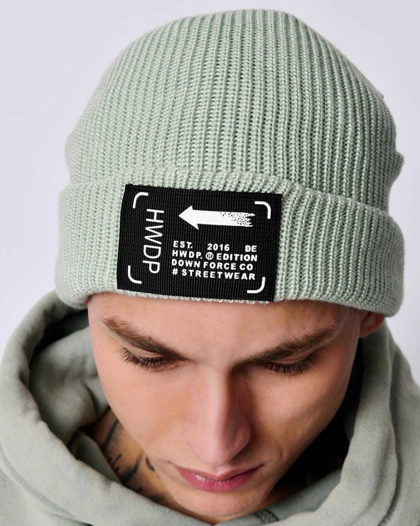 SILVER SAGE - Limited Premium Beanie - HOW DEEP