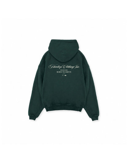TEST DRIVER - Premium Hoodie Bottle Green