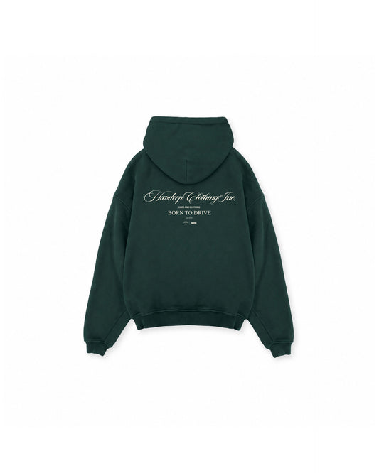 TEST DRIVER - Premium Hoodie Bottle Green