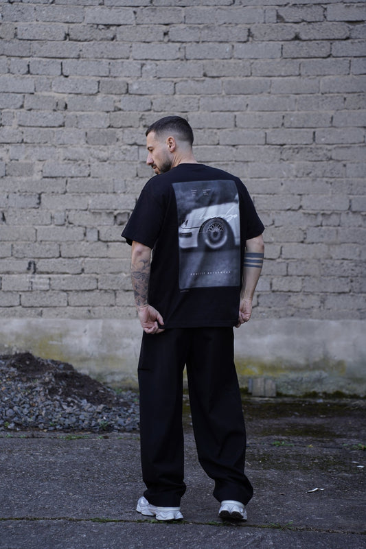 WHEEL PASSION V2 Shirt – Premium T-Shirt Schwarz - HOW DEEP