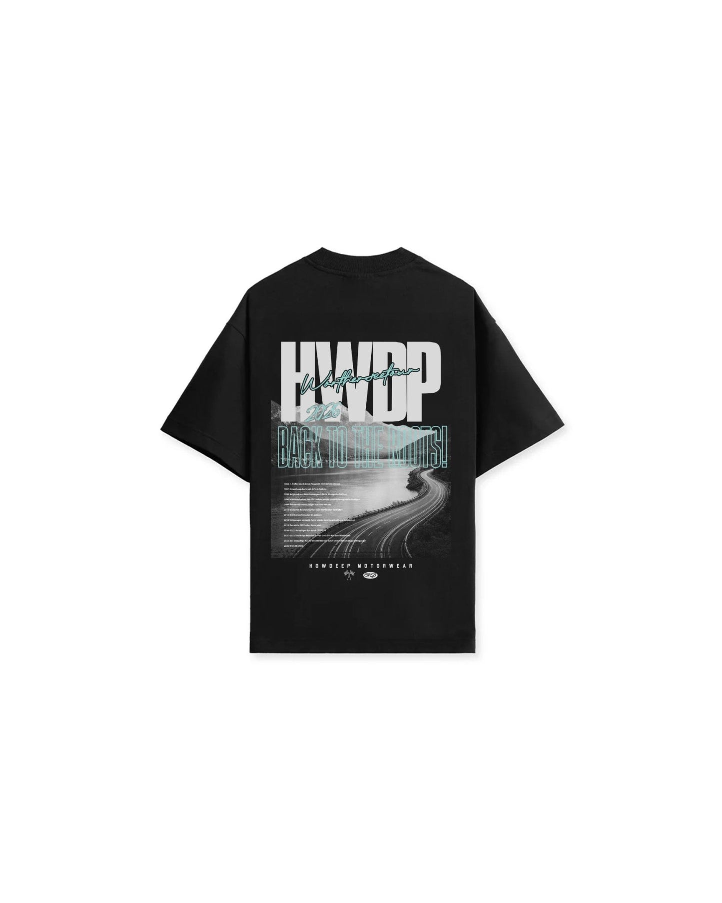 WS HISTORY Shirt – Premium T-Shirt Schwarz - HOW DEEP