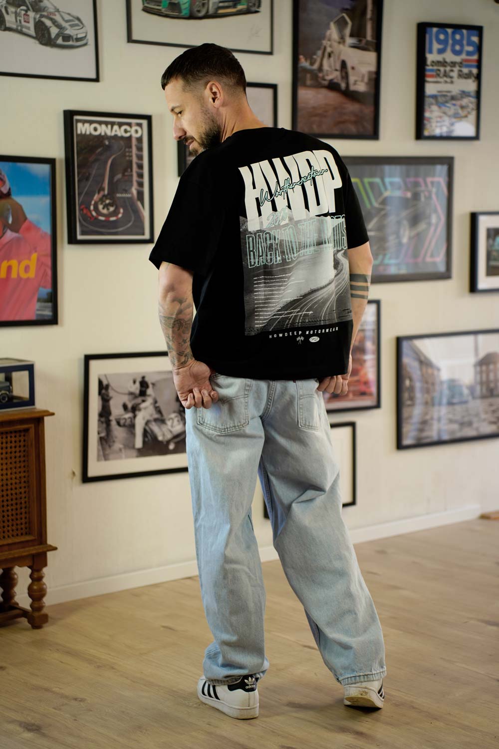 WS HISTORY Shirt – Premium T-Shirt Schwarz - HOW DEEP
