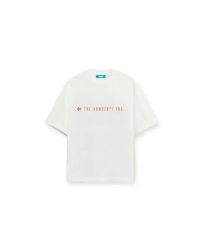 WS PAPER – HOWDEEP Premium T-Shirt Weiß - HOW DEEP