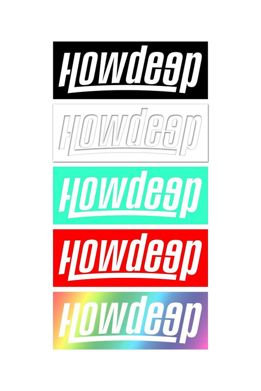 Bogo - Sticker Plot 24 cm - HOW DEEP