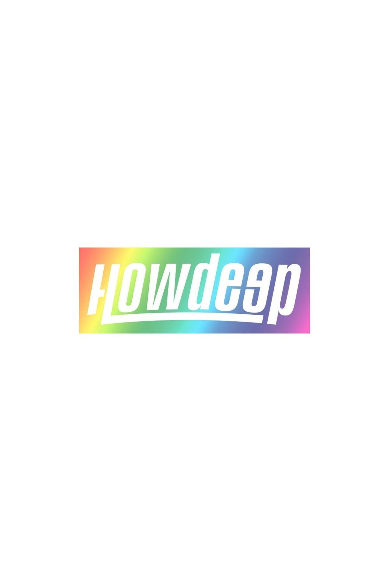 Bogo - Sticker Plot 24 cm - HOW DEEP